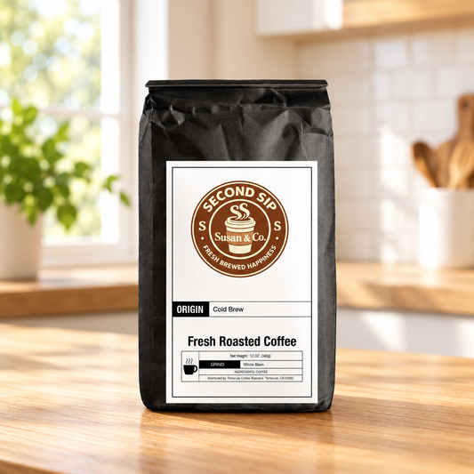Cold Brew Coffee on a kitchen table