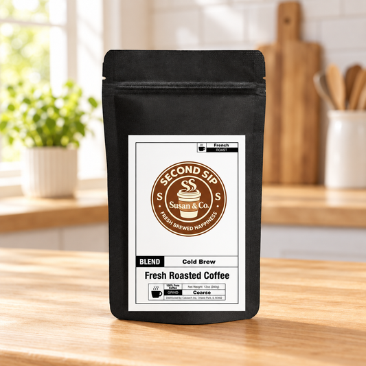 Cold Brew Coffee on a kitchen table