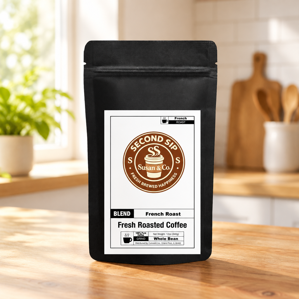 French Roast on a kitchen table